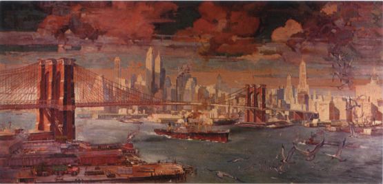 NY cityscape by Gogos