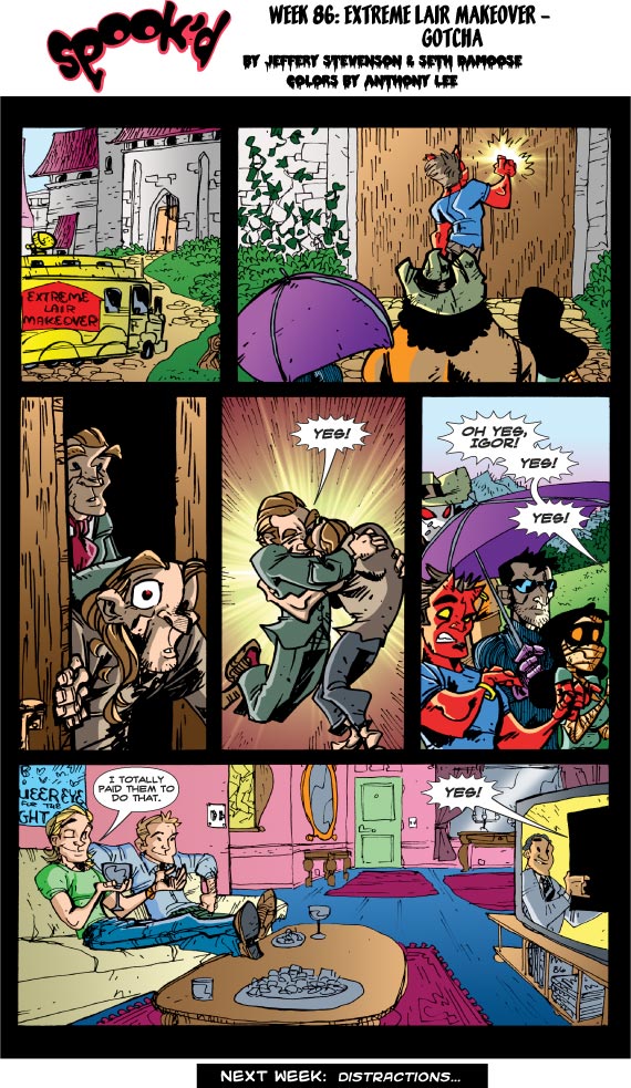 Spook'd #86: Extreme Lair Makeover - Gotcha