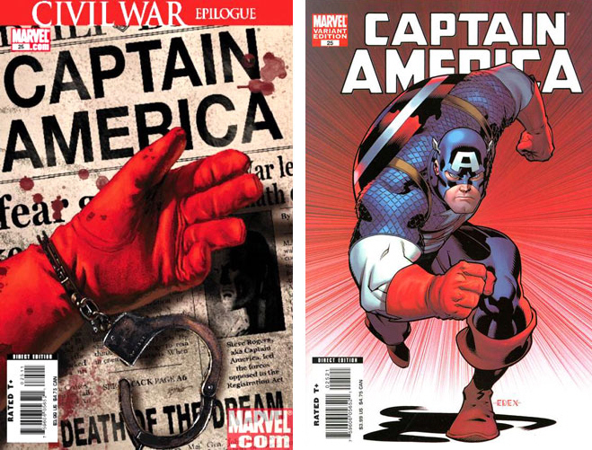 Captain America #25