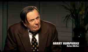 Barry Humphries, Australia's Ruth Draper and Lily Tomlin