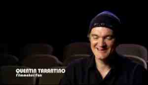 Quentin Tarantino, unable to suppress his amusement at the outlandish ideas found in Australian genre film