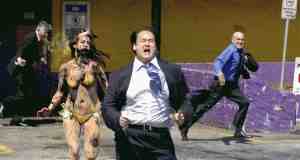 The zombie chase. 